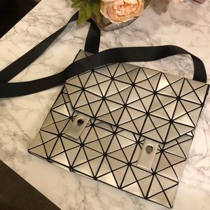 Issey Miyake Bao Bao Style Crossbody Messenger